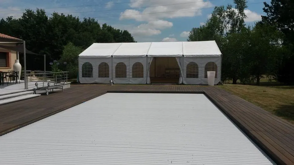 Chapiteau aluminium 8 m