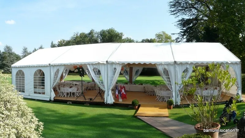 Chapiteau aluminium 10 m