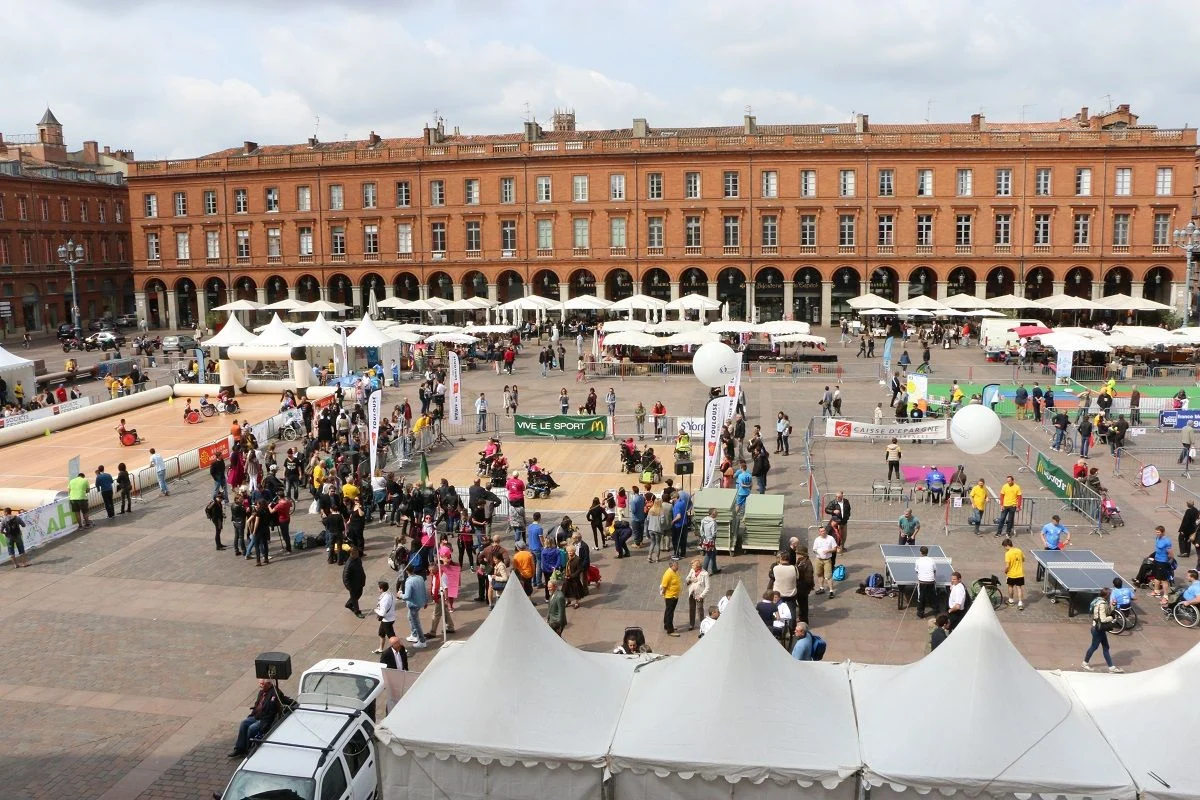 Handisport en fête à Toulouse — Place du Capitole · Toulouse