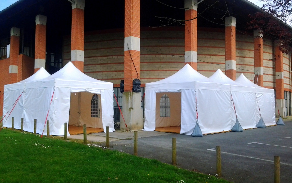 Location Tente Barnum Pliante 3x3m