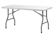 Table rectangulaire 6/8 pers pliante