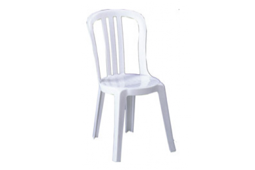 Chaise PVC blanche