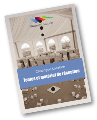 Catalogue Location de chapiteau et de matériel 2020