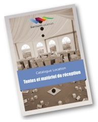 Catalogue Location de chapiteau et de matériel 2020
