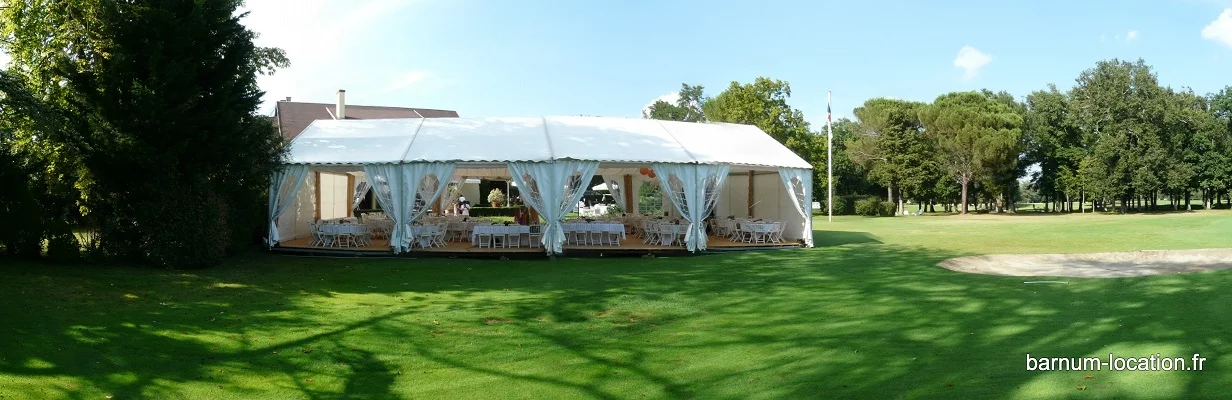 Location de chapiteaux pour mariage et réception