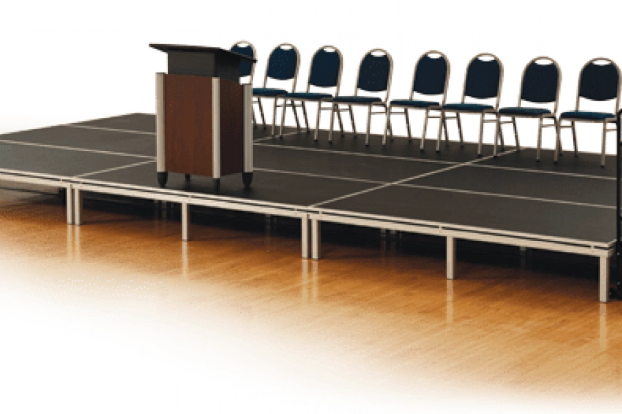 location de scène podium pour conférence