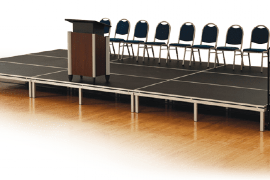 location de scène podium pour conférence